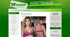 Desktop Screenshot of morenalingerie.com